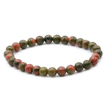 Unakite bracelet