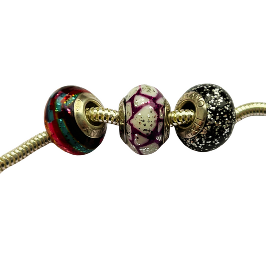 LOT 3 CHARMS MURANO SPECIALE (-10% supplémentaire) photo d'exemple