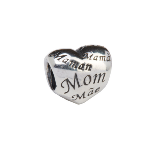 CHARM COEUR MAMAN ARGENT A1-410