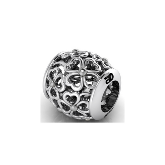 CHARM PERLE TREFLE ARGENT A1-405